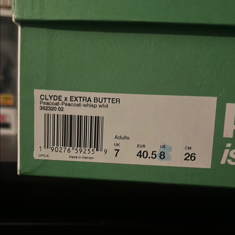 Clyde x Extra Butter Sneakers
